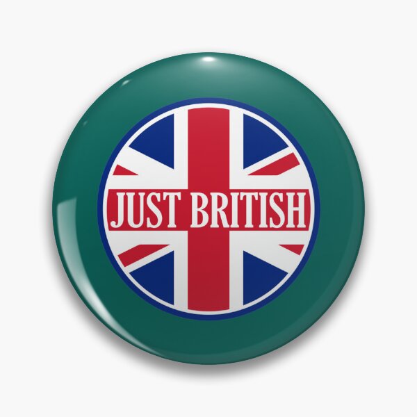 Item preview, Just British Round Logo   designed and sold by KaitlynMaesta.