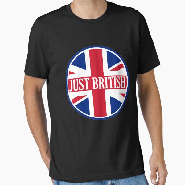 Artikel-Vorschau von Just British rundes Logo, designt und verkauft von KaitlynMaesta.