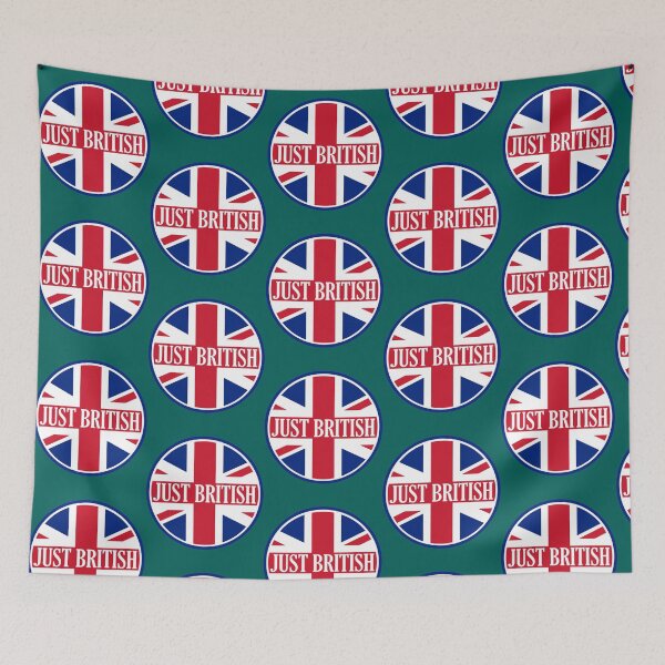 Item preview, Just British Round Logo   designed and sold by KaitlynMaesta.