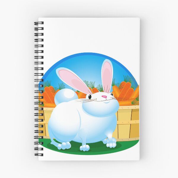 Item preview, Bunny with a Basket of Carrots designed and sold by candonyc.