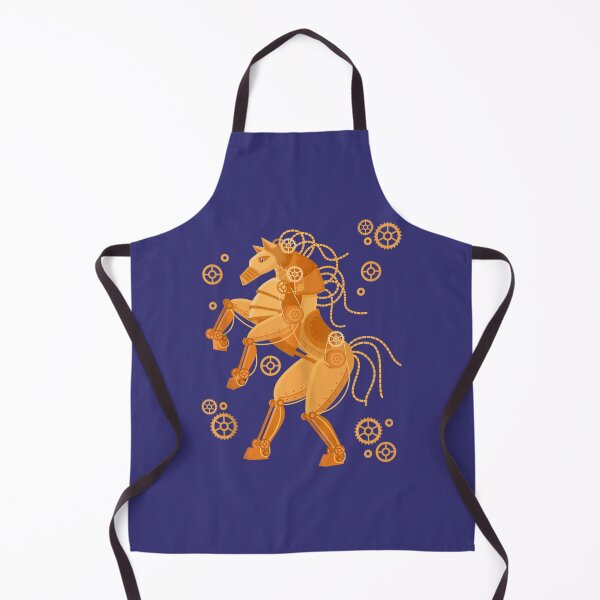 Item preview, Steampunk Horse Retro Vintage Metal Art Cyber Punk designed and sold by VenusEan.