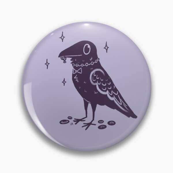 Item preview, Bedazzled Crow designed and sold by Salem Scribbles.