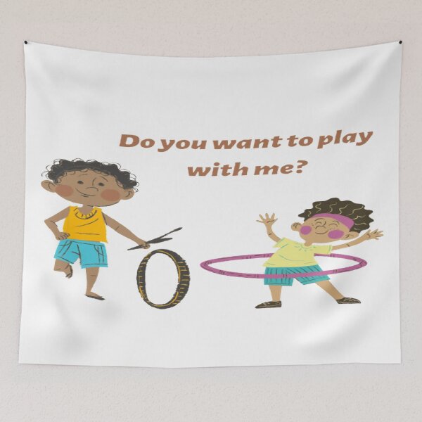 Item preview, Do you want to play with me? designed and sold by HagarStore.
