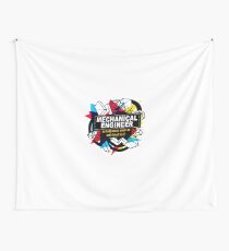 MECHANICAL ENGINEER - NO BODY KNOWS Wall Tapestry