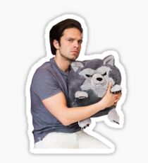 Sebastian Stan being cute Sticker