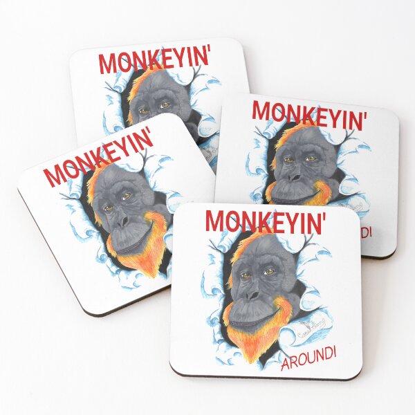 Item preview, Monkey See Monkey Around designed and sold by cameoivory.