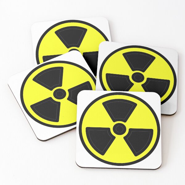 Item preview, Radioactive Symbol Biohazard Symbol Radiation Nuclear designed and sold by Minnesnowta.