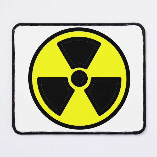 Item preview, Radioactive Symbol Biohazard Symbol Radiation Nuclear designed and sold by Minnesnowta.