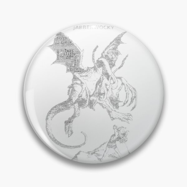 Item preview, Jabberwocky Word Cloud designed and sold by WordyCloud.