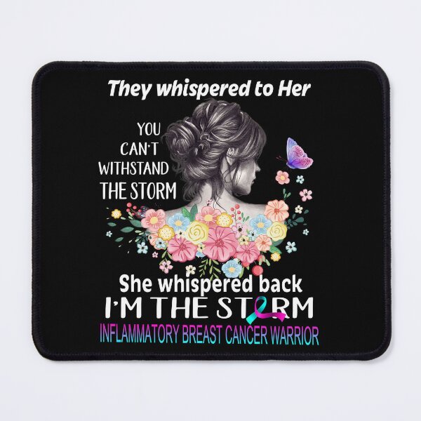 Item preview, Inflammatory Breast Cancer Warrior I'm The Storm Inflammatory Breast Cancer Awareness designed and sold by Hatjar.