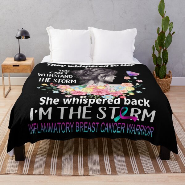 Item preview, Inflammatory Breast Cancer Warrior I'm The Storm Inflammatory Breast Cancer Awareness designed and sold by Hatjar.
