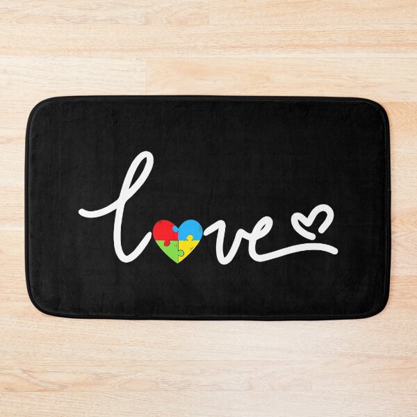 Item preview, LOVE Puzzle Pieces Heart Autism Awareness Gifts designed and sold by HaaChris-Artis.