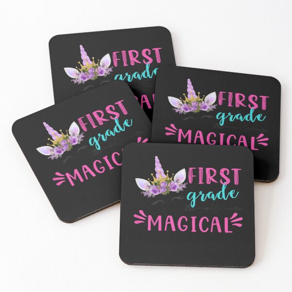 Item preview, First Grade Is Magical Unicorn Back To School Girl 1st Grade T-Shirt designed and sold by DeringerVerile.