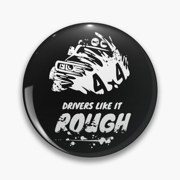 Item preview, 4x4 Drivers like it rough (white)   designed and sold by KaitlynMaesta.