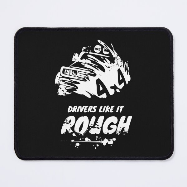 Item preview, 4x4 Drivers like it rough (white)   designed and sold by KaitlynMaesta.