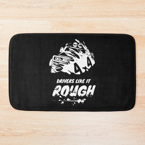 Item preview, 4x4 Drivers like it rough (white)   designed and sold by KaitlynMaesta.