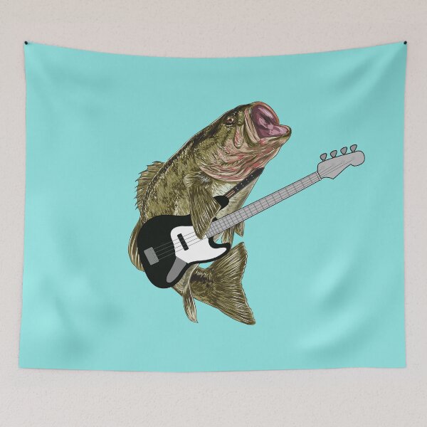 Item preview, Bassist Bass (sea bass) designed and sold by Endeavour-Tees.