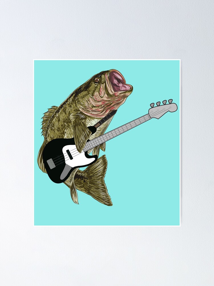 Bassist Bass (sea bass) Poster for Sale by Endeavour-Tees