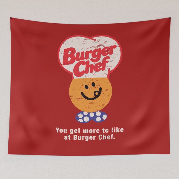 Item preview, Distressed Burger Chef designed and sold by TeeArcade84.