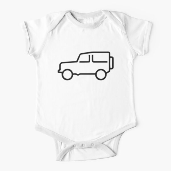 Future Land Rover Fahrer Personalisiert Langärmlig Baby Westen Jungen Mädchen 