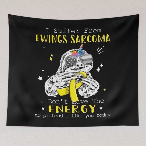 Item preview, Funny Sloth I Suffer From Ewings Sarcoma designed and sold by Kohend.