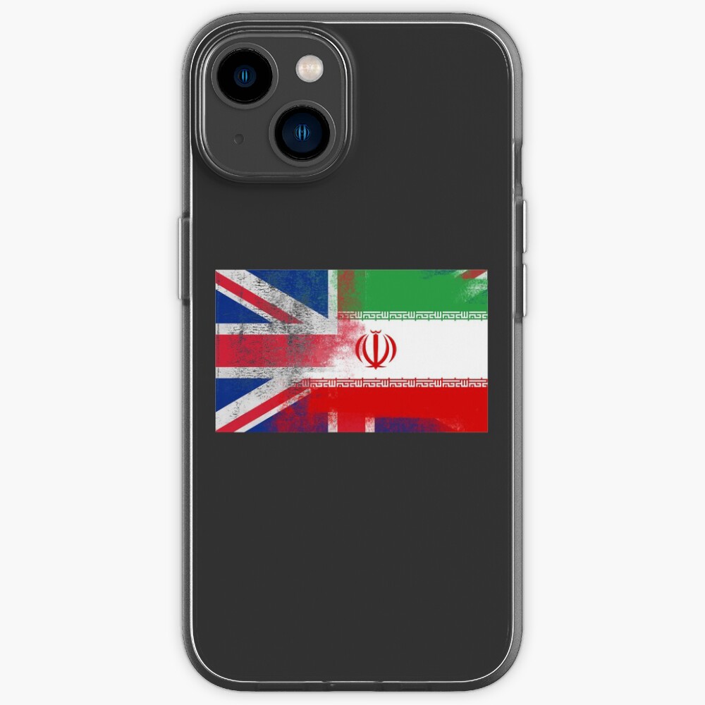 "British Iranian Half Iran Half UK Flag" iPhone Case for Sale by