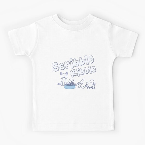 Scribble Kibble Logo Kids T-Shirt