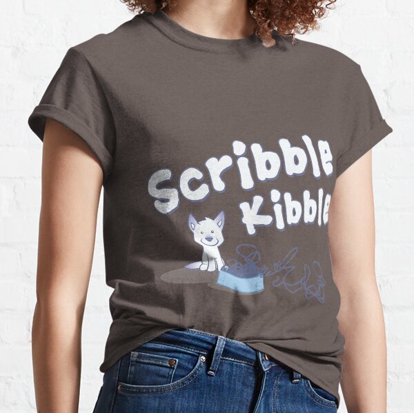Scribble Kibble Logo Classic T-Shirt