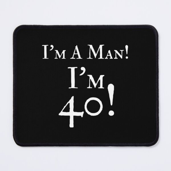 Item preview, Mens Mens I'm A Man I'm 40 Funny 40th Birthday Gift Wht designed and sold by fabianggbqd06.
