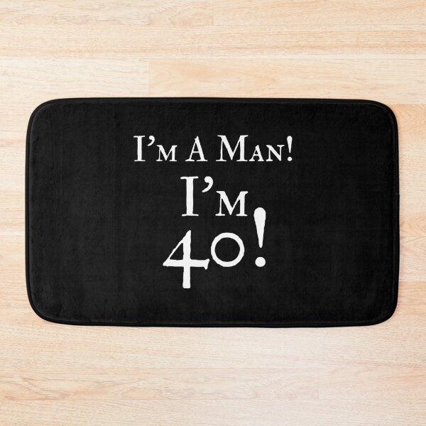 Item preview, Mens Mens I'm A Man I'm 40 Funny 40th Birthday Gift Wht designed and sold by fabianggbqd06.