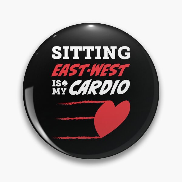 Item preview, Setting East-West Is My Cardio - For contract bridge players. designed and sold by Peter Orum.