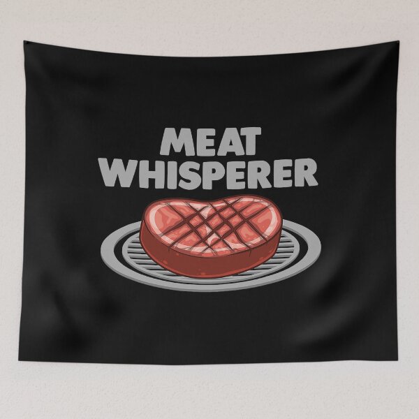 Item preview, Meat Whisperer Funny Grilling BBQ  designed and sold by xmjajd.