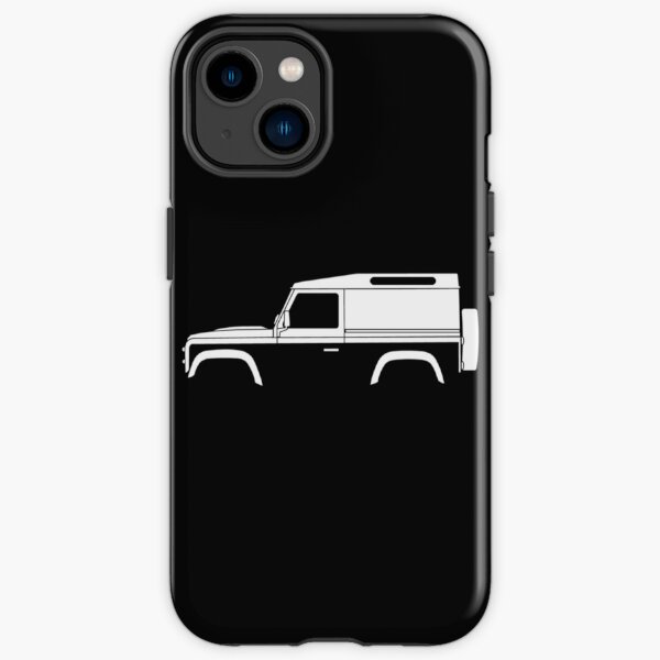 4x4 silhouette - 90 Landy van iPhone Tough Case
