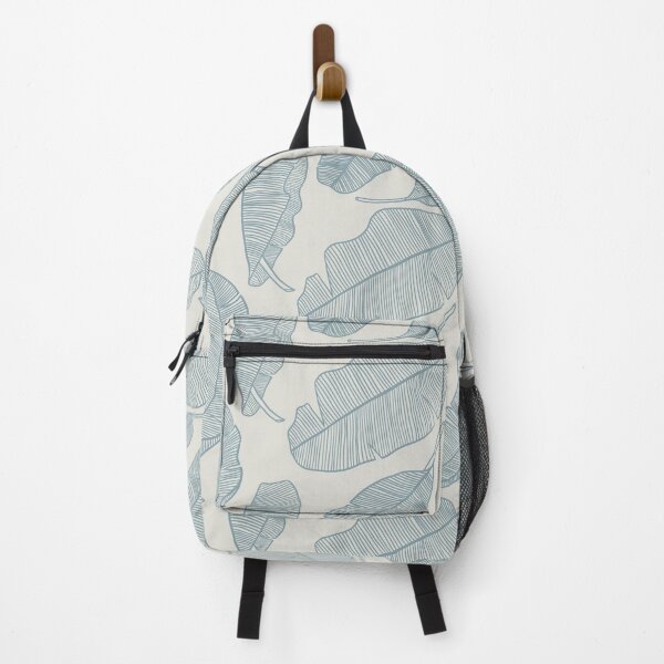 Item preview, Pastel Blue Banana Leaves designed and sold by Gwen Tan.