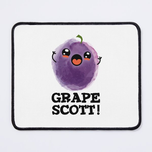 Item preview, Grape Scott Funny Fruit Grape Puns  designed and sold by punnybone.