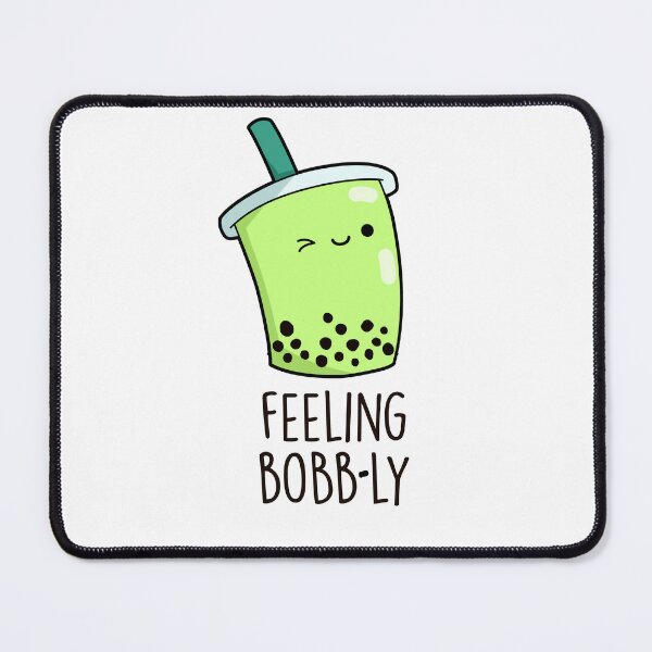 Item preview, Feeling Bobb-ly Funny Boba Tea Puns  designed and sold by punnybone.