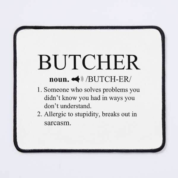 Item preview, Butcher Definition Funny Butchery designed and sold by xmjajd.