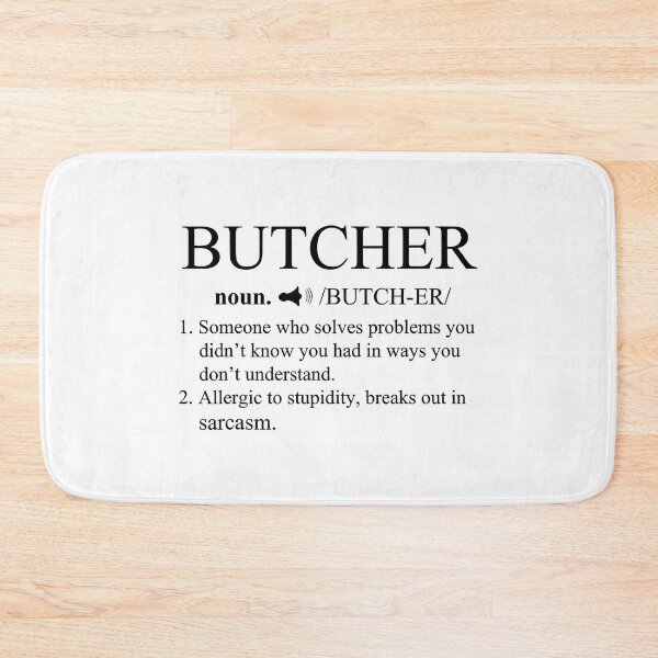 Item preview, Butcher Definition Funny Butchery designed and sold by xmjajd.