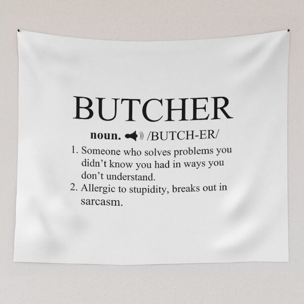 Item preview, Butcher Definition Funny Butchery designed and sold by xmjajd.