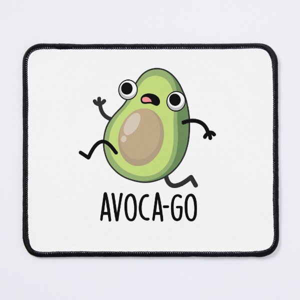 Item preview, Avoca-go Funny Avocado Puns  designed and sold by punnybone.