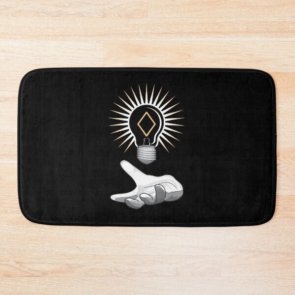 Item preview, "Revealed in Light" magical lightbulb of Diamonds designed and sold by houseofwray.