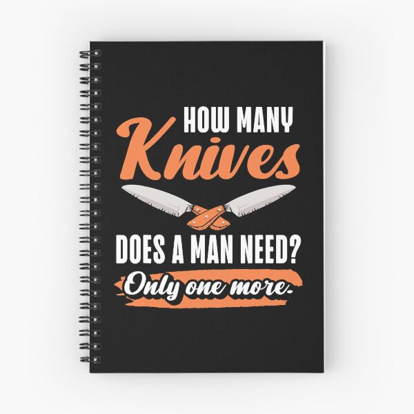 Item preview, How Many Knives Does A Man Need Only One More Funny Butcher designed and sold by xmjajd.