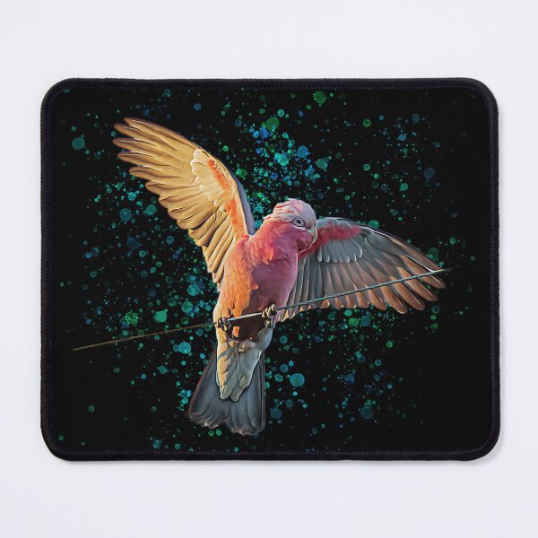 Item preview, Pink and Grey Cockatoo Colour Splash designed and sold by FigTreeMagick.