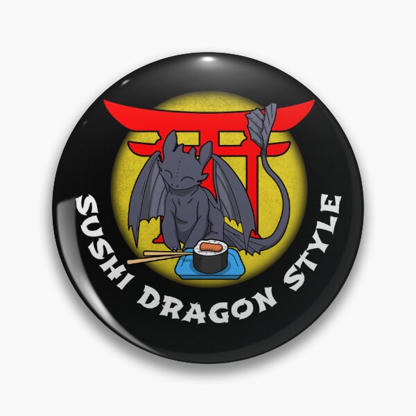 Artikelvorschau, Sushi Night Fury Dragon Style/Bestes Design für Freunde entworfen und verkauft von DonnaDoylew.
