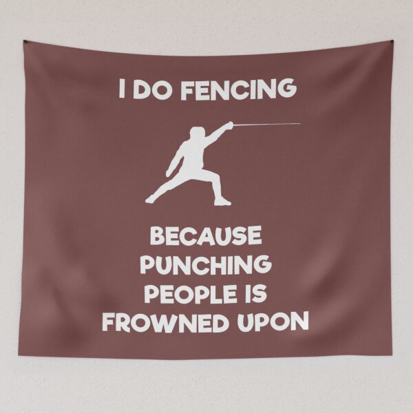 Item preview, Fencing Fencer Punch designed and sold by PauloDen.
