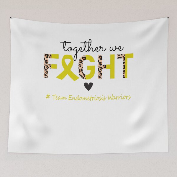 Item preview, Endometriosis Awareness Together We Fight Team Endometriosis Warriors designed and sold by whlrcheryl.