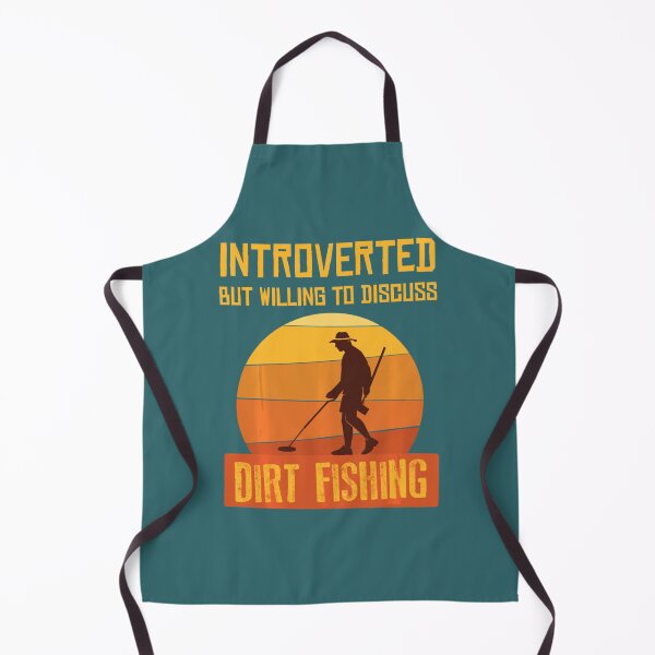 Item preview, Introverted Metal Detectorist Dirt Fishing designed and sold by PauloDen.