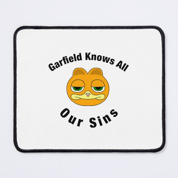 Item preview, Garfield Knows All Our Sins Defunctland designed and sold by ToasterPoster15.
