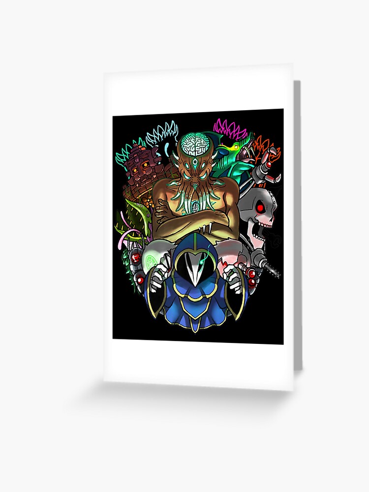 Terraria Boss Rush Hardmode Edition Greeting Card for Sale by PauloDen