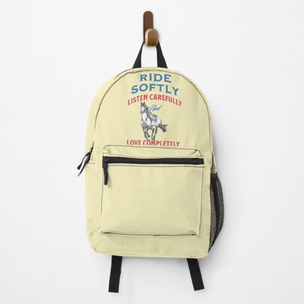 Item preview, Ride Softly Listen Carefully and Love Completely - Horse riding designed and sold by No1Equestrian.
